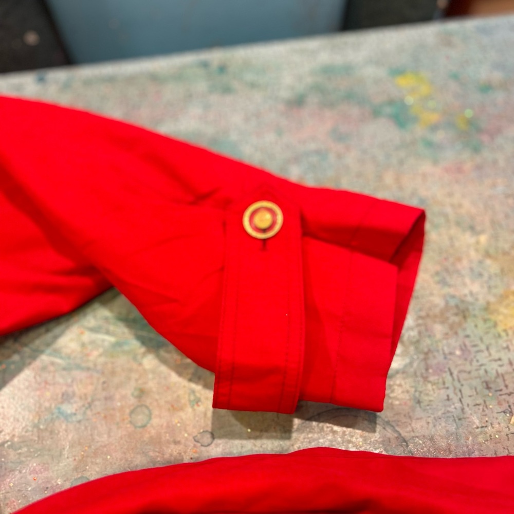 90s Cherry Red Jacket - Picture 9 of 16